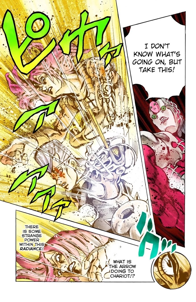 JoJo's Bizarre Adventure Part 5 - Vento Aureo (Official Colored) Chapter 131 page 18 - Chapter 131: His Name Is Diavolo Part 2