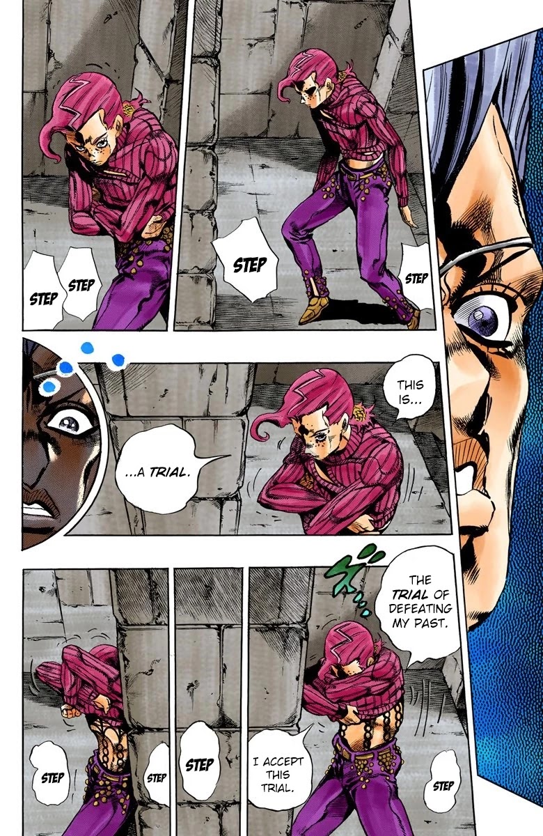 JoJo's Bizarre Adventure Part 5 - Vento Aureo (Official Colored) Chapter 131 page 6 - Chapter 131: His Name Is Diavolo Part 2