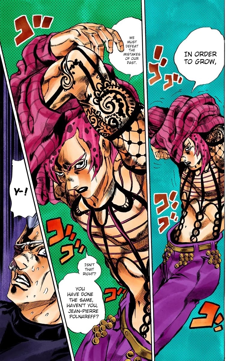 JoJo's Bizarre Adventure Part 5 - Vento Aureo (Official Colored) Chapter 131 page 7 - Chapter 131: His Name Is Diavolo Part 2