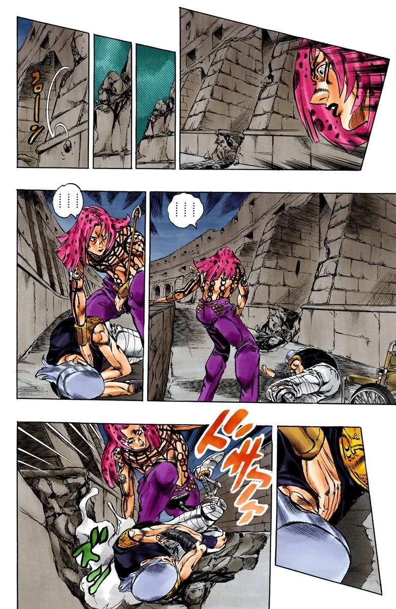JoJo's Bizarre Adventure Part 5 - Vento Aureo (Official Colored) Chapter 132 page 11 - Chapter 132: What Lies Beyond The Arrow