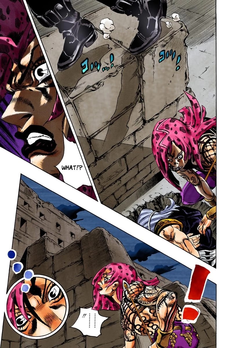 JoJo's Bizarre Adventure Part 5 - Vento Aureo (Official Colored) Chapter 132 page 12 - Chapter 132: What Lies Beyond The Arrow