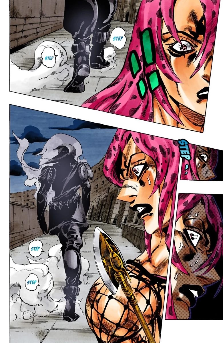 JoJo's Bizarre Adventure Part 5 - Vento Aureo (Official Colored) Chapter 132 page 13 - Chapter 132: What Lies Beyond The Arrow