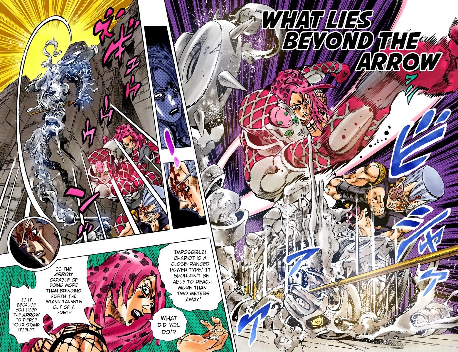 JoJo's Bizarre Adventure Part 5 - Vento Aureo (Official Colored) Chapter 132 page 3 - Chapter 132: What Lies Beyond The Arrow