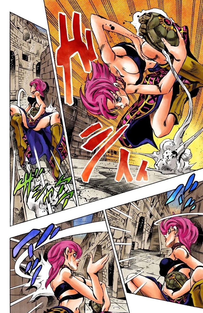 JoJo's Bizarre Adventure Part 5 - Vento Aureo (Official Colored) Chapter 133 page 11 - Chapter 133: The Requiem Plays Quietly Part 1