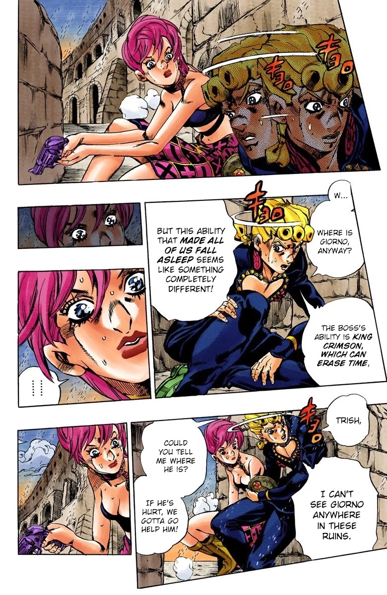 JoJo's Bizarre Adventure Part 5 - Vento Aureo (Official Colored) Chapter 133 page 13 - Chapter 133: The Requiem Plays Quietly Part 1