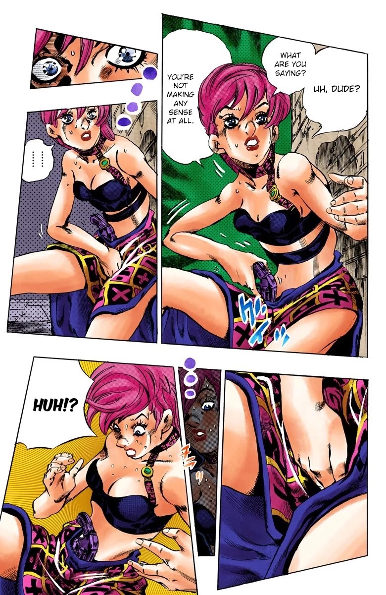 JoJo's Bizarre Adventure Part 5 - Vento Aureo (Official Colored) Chapter 133 page 14 - Chapter 133: The Requiem Plays Quietly Part 1