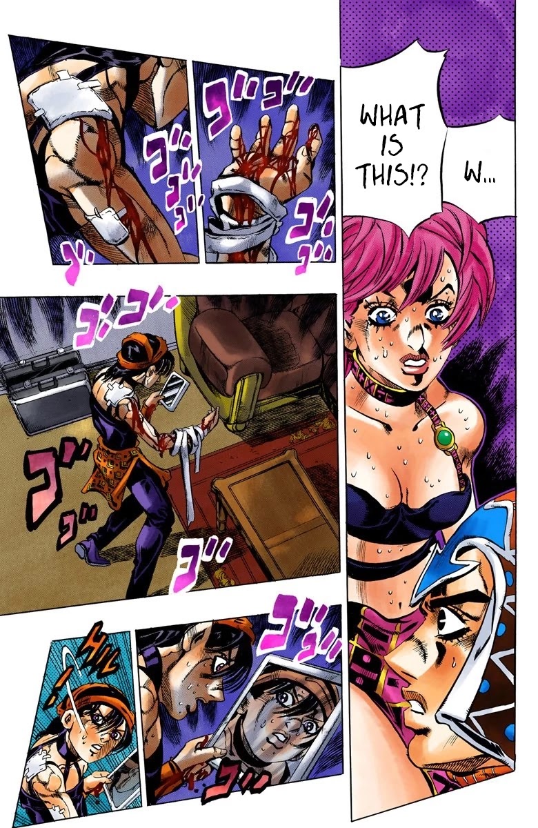 JoJo's Bizarre Adventure Part 5 - Vento Aureo (Official Colored) Chapter 133 page 18 - Chapter 133: The Requiem Plays Quietly Part 1