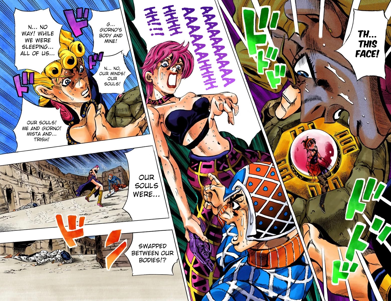 JoJo's Bizarre Adventure Part 5 - Vento Aureo (Official Colored) Chapter 133 page 19 - Chapter 133: The Requiem Plays Quietly Part 1