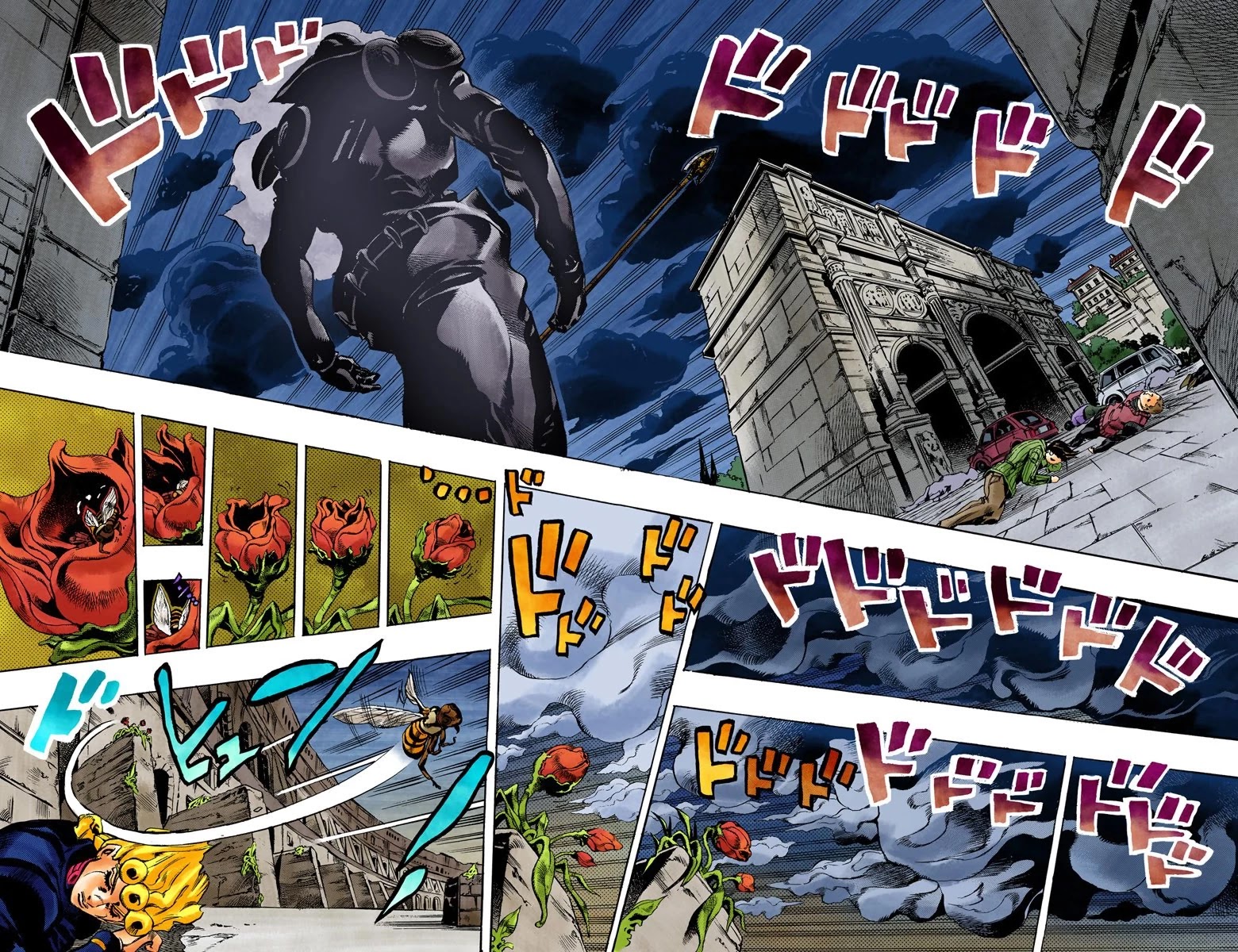 JoJo's Bizarre Adventure Part 5 - Vento Aureo (Official Colored) Chapter 133 page 6 - Chapter 133: The Requiem Plays Quietly Part 1
