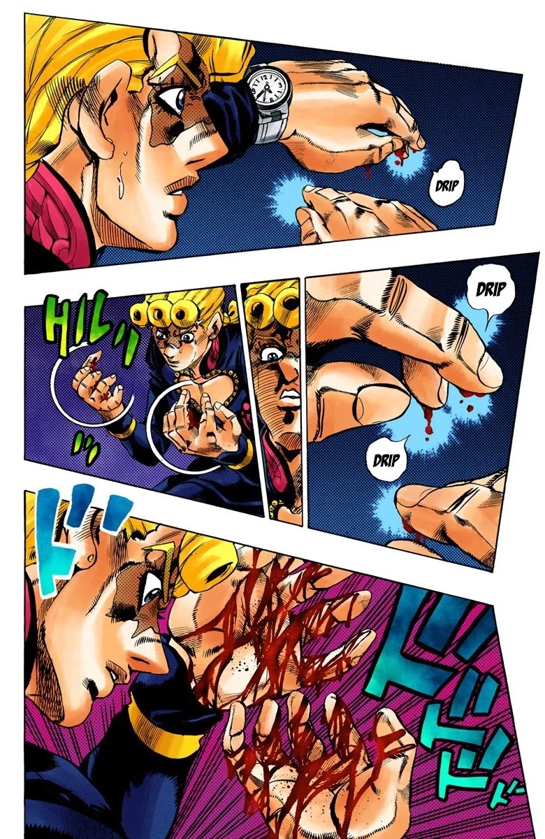 JoJo's Bizarre Adventure Part 5 - Vento Aureo (Official Colored) Chapter 133 page 9 - Chapter 133: The Requiem Plays Quietly Part 1