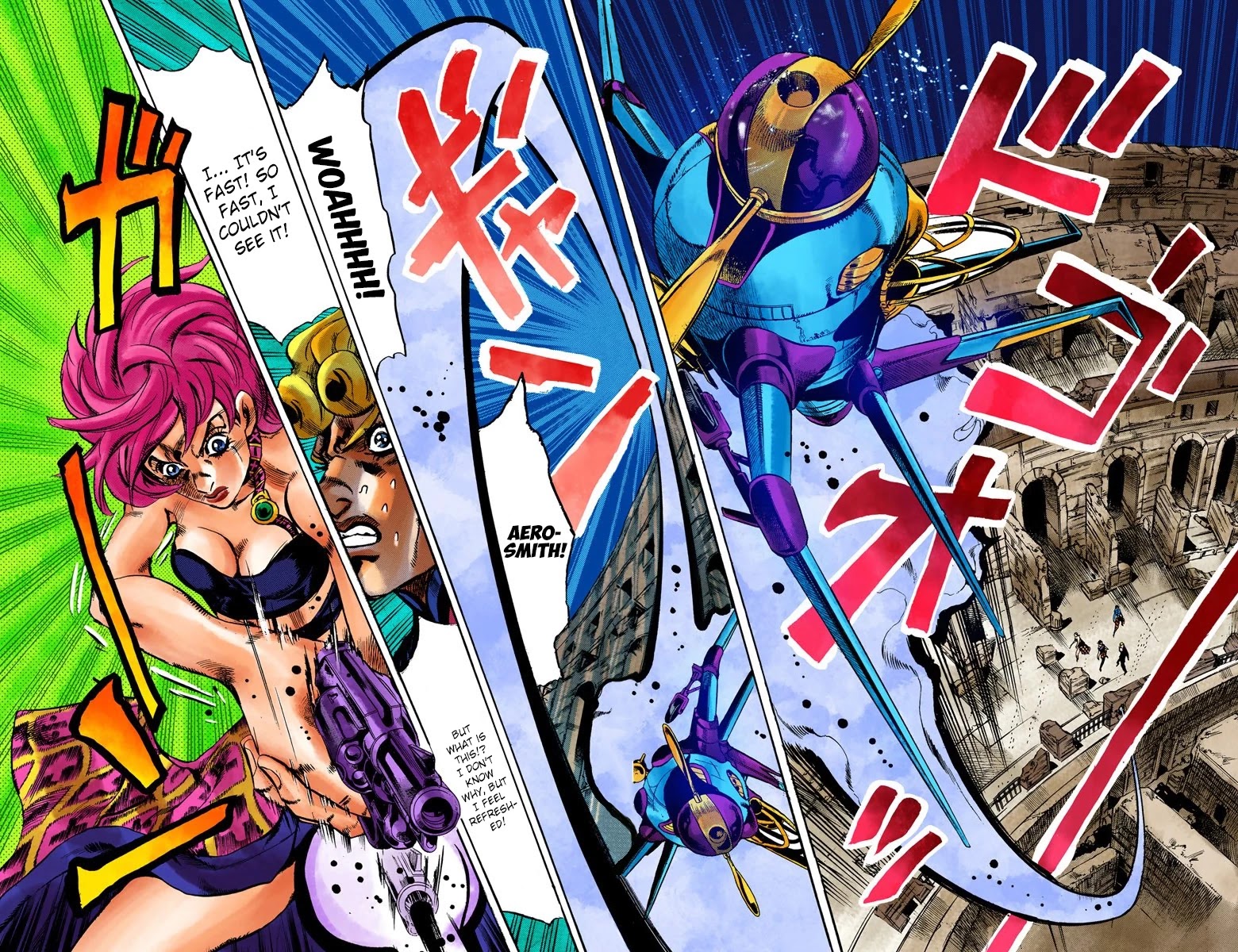 JoJo's Bizarre Adventure Part 5 - Vento Aureo (Official Colored) Chapter 134 page 10 - Chapter 134: The Requiem Plays Quietly Part 2
