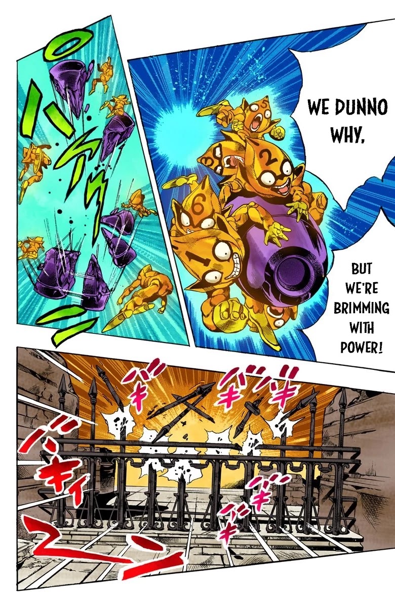 JoJo's Bizarre Adventure Part 5 - Vento Aureo (Official Colored) Chapter 134 page 11 - Chapter 134: The Requiem Plays Quietly Part 2