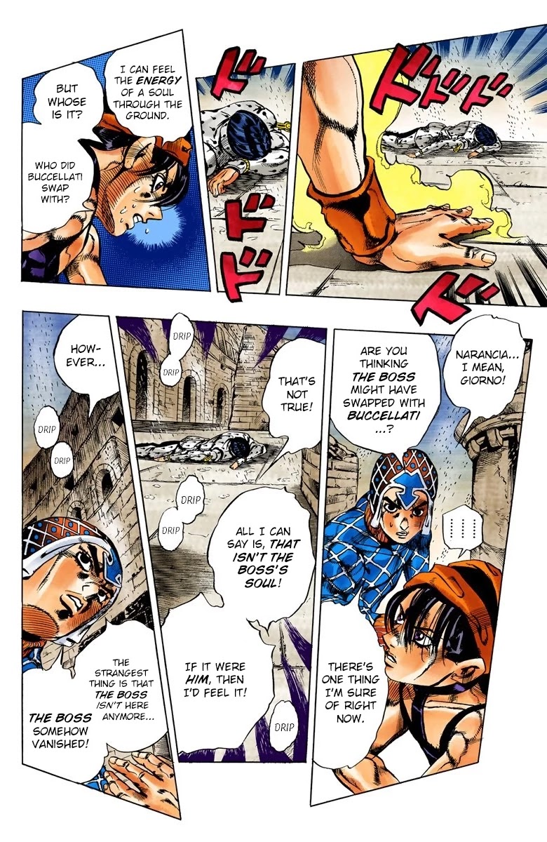 JoJo's Bizarre Adventure Part 5 - Vento Aureo (Official Colored) Chapter 134 page 13 - Chapter 134: The Requiem Plays Quietly Part 2