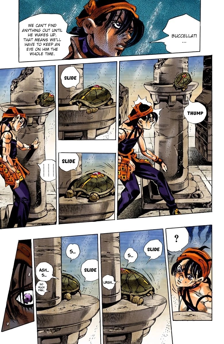 JoJo's Bizarre Adventure Part 5 - Vento Aureo (Official Colored) Chapter 134 page 14 - Chapter 134: The Requiem Plays Quietly Part 2