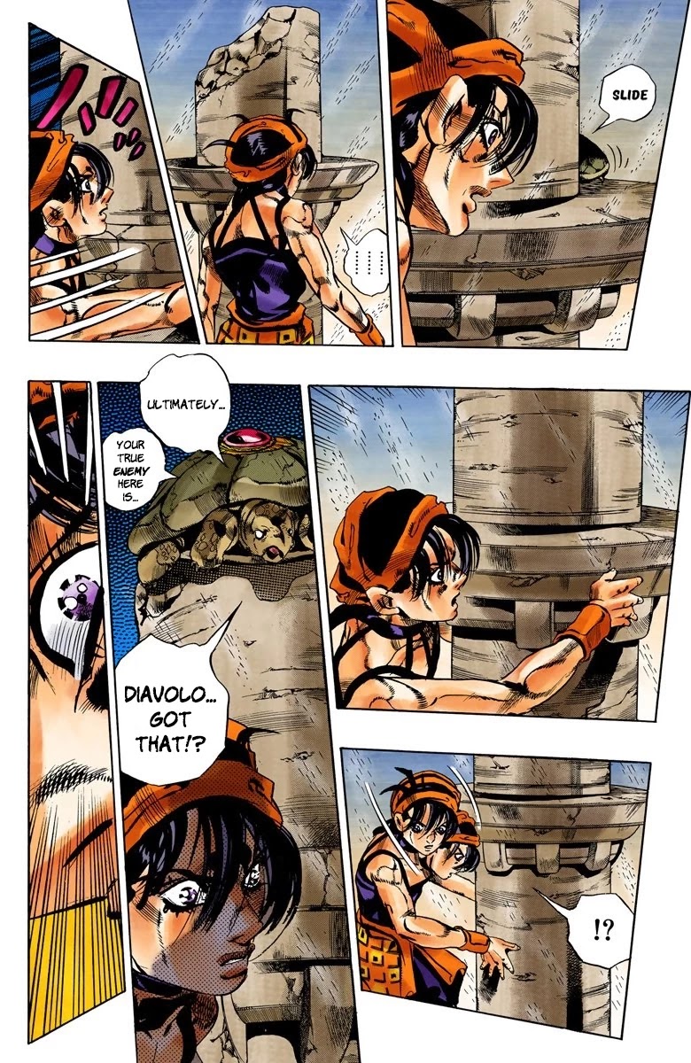 JoJo's Bizarre Adventure Part 5 - Vento Aureo (Official Colored) Chapter 134 page 15 - Chapter 134: The Requiem Plays Quietly Part 2
