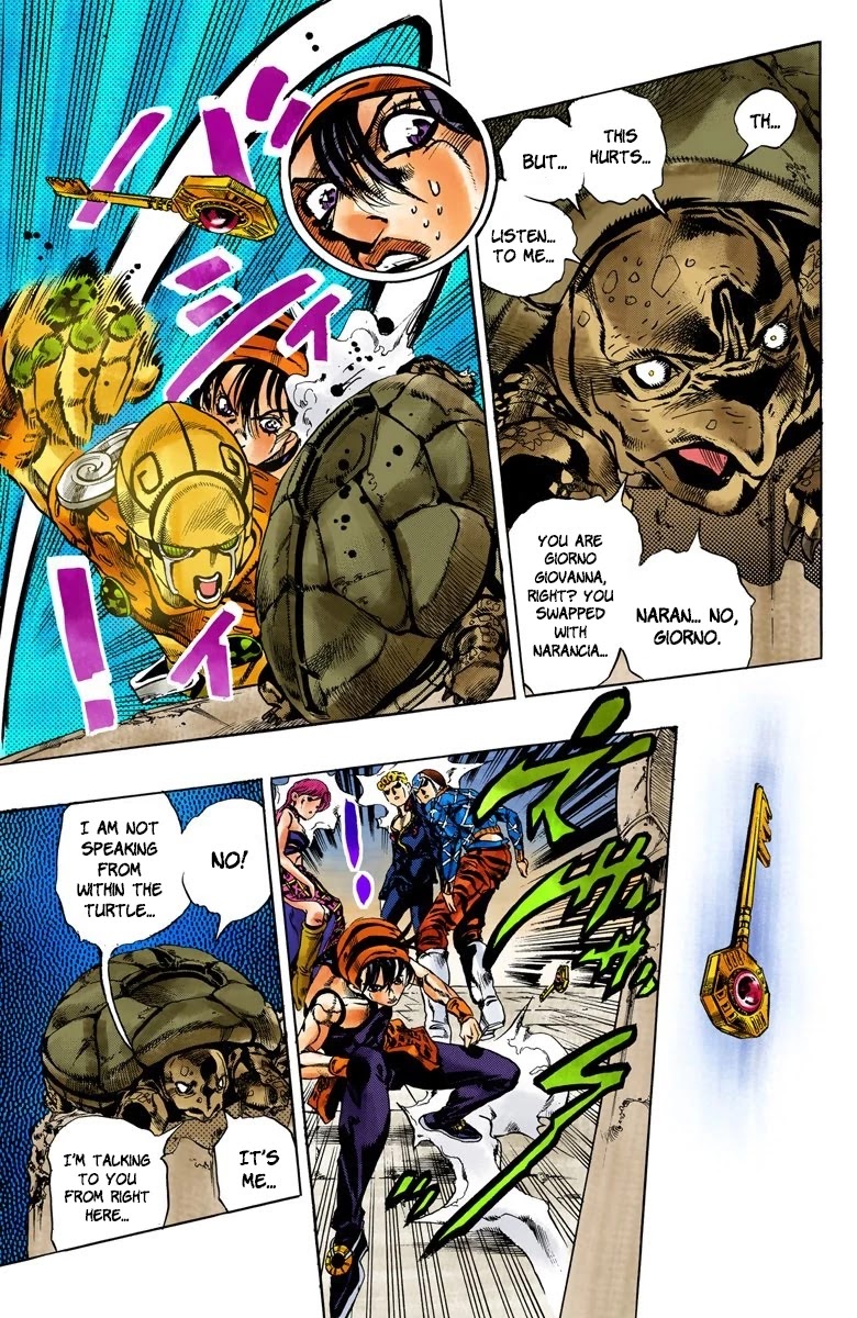 JoJo's Bizarre Adventure Part 5 - Vento Aureo (Official Colored) Chapter 134 page 16 - Chapter 134: The Requiem Plays Quietly Part 2
