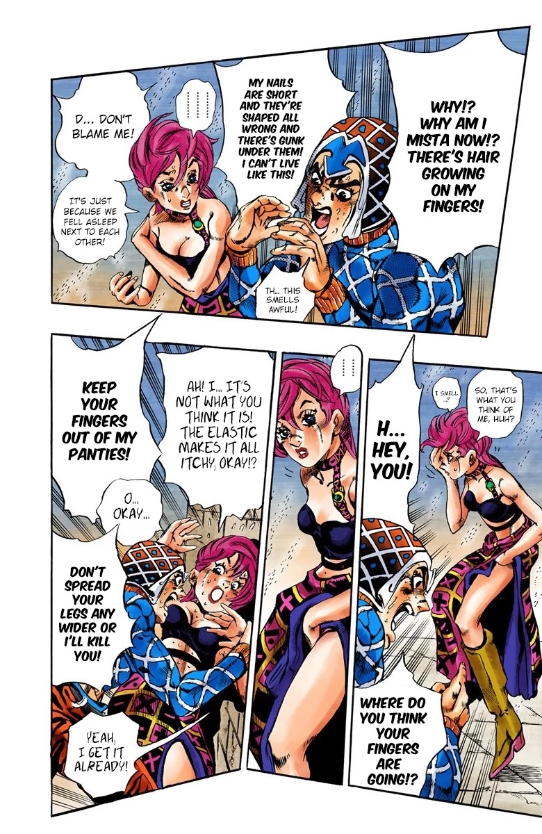 JoJo's Bizarre Adventure Part 5 - Vento Aureo (Official Colored) Chapter 134 page 4 - Chapter 134: The Requiem Plays Quietly Part 2
