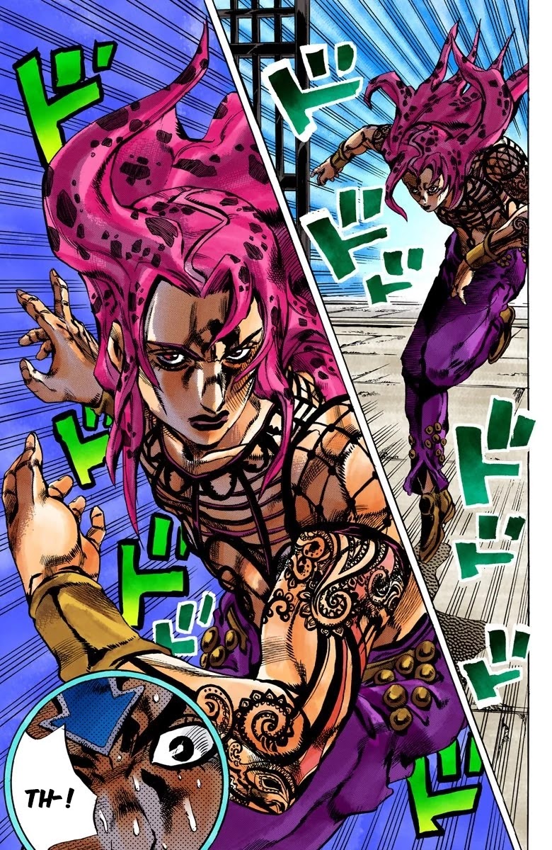 JoJo's Bizarre Adventure Part 5 - Vento Aureo (Official Colored) Chapter 135 page 13 - Chapter 135: The Requiem Plays Quietly Part 3