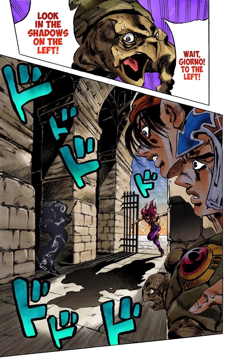 JoJo's Bizarre Adventure Part 5 - Vento Aureo (Official Colored) Chapter 135 page 15 - Chapter 135: The Requiem Plays Quietly Part 3