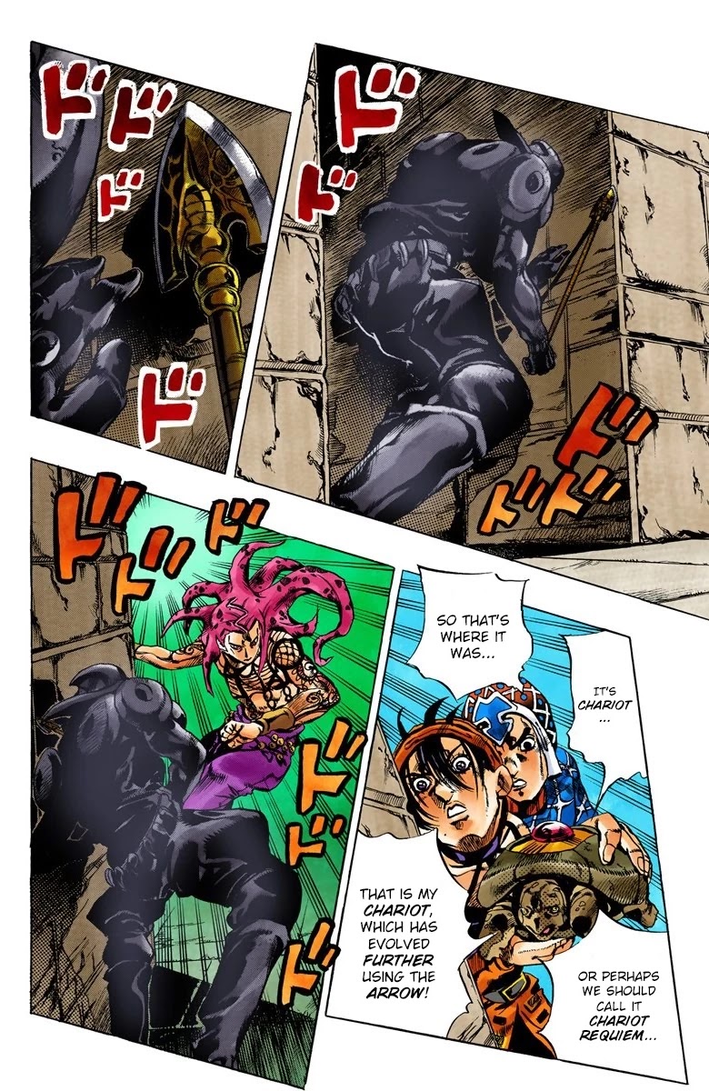 JoJo's Bizarre Adventure Part 5 - Vento Aureo (Official Colored) Chapter 135 page 16 - Chapter 135: The Requiem Plays Quietly Part 3