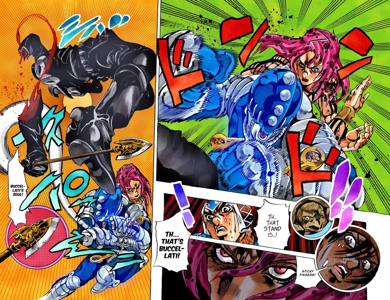 JoJo's Bizarre Adventure Part 5 - Vento Aureo (Official Colored) Chapter 135 page 18 - Chapter 135: The Requiem Plays Quietly Part 3