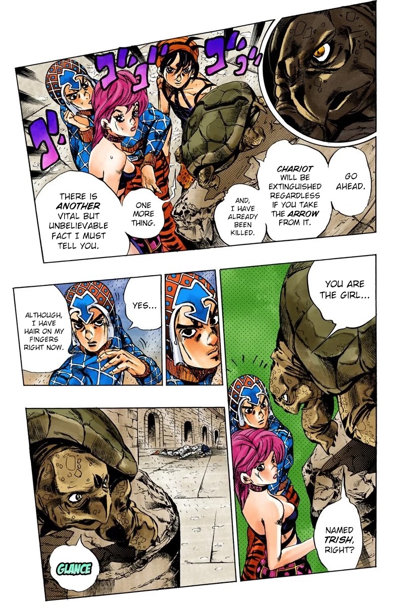 JoJo's Bizarre Adventure Part 5 - Vento Aureo (Official Colored) Chapter 135 page 9 - Chapter 135: The Requiem Plays Quietly Part 3