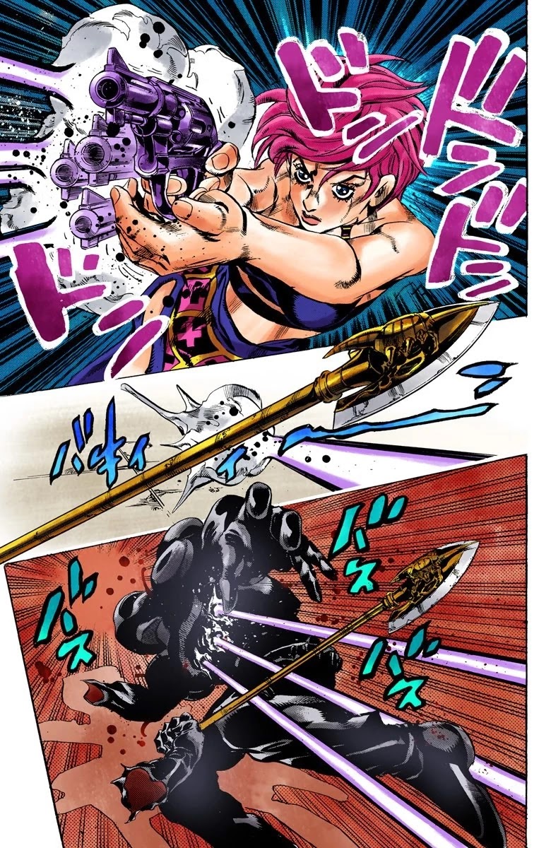 JoJo's Bizarre Adventure Part 5 - Vento Aureo (Official Colored) Chapter 136 page 11 - Chapter 136: The Requiem Plays Quietly Part 4