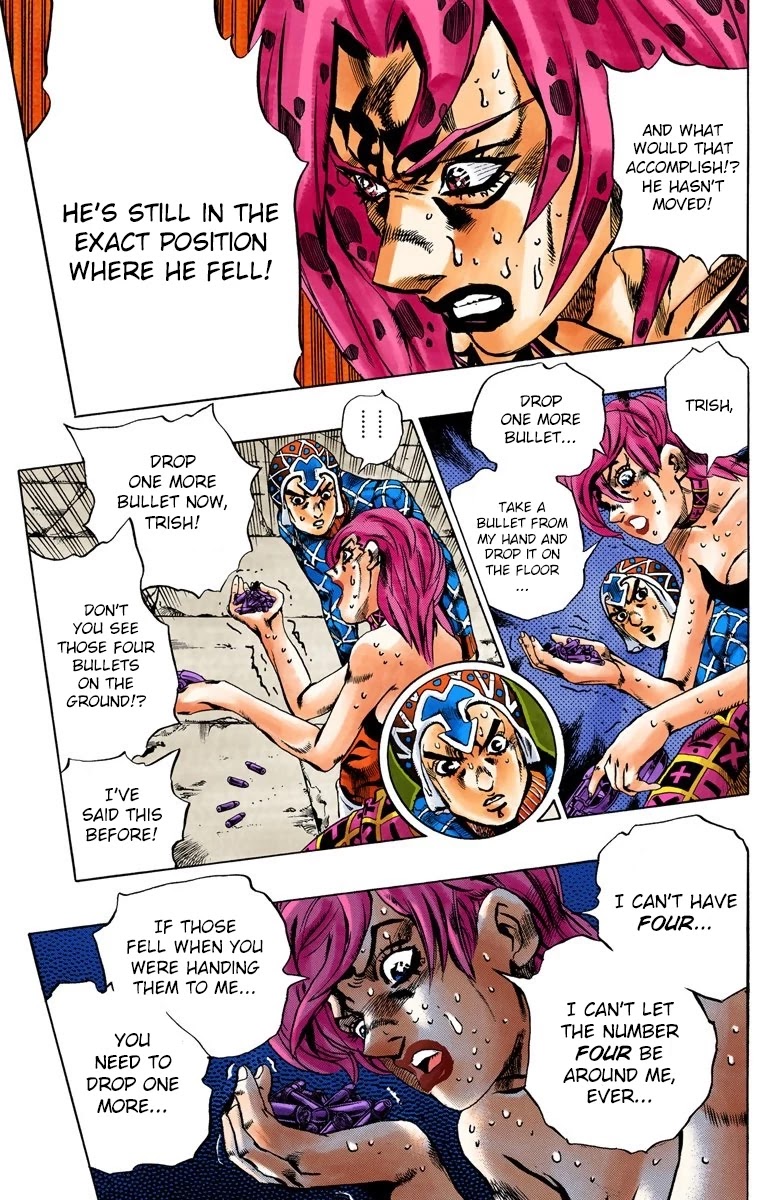 JoJo's Bizarre Adventure Part 5 - Vento Aureo (Official Colored) Chapter 137 page 11 - Chapter 137: The Requiem Plays Quietly Part 5