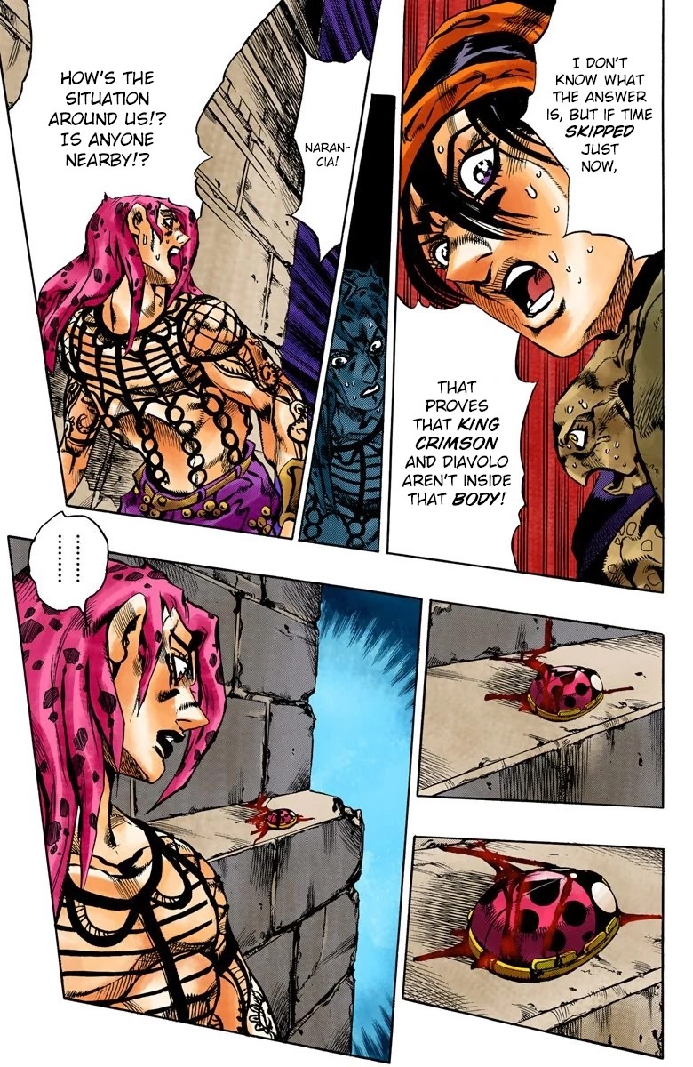 JoJo's Bizarre Adventure Part 5 - Vento Aureo (Official Colored) Chapter 137 page 13 - Chapter 137: The Requiem Plays Quietly Part 5