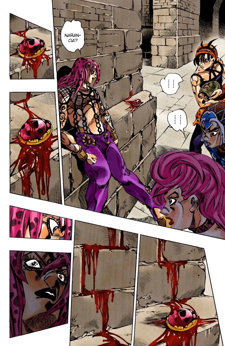 JoJo's Bizarre Adventure Part 5 - Vento Aureo (Official Colored) Chapter 137 page 14 - Chapter 137: The Requiem Plays Quietly Part 5