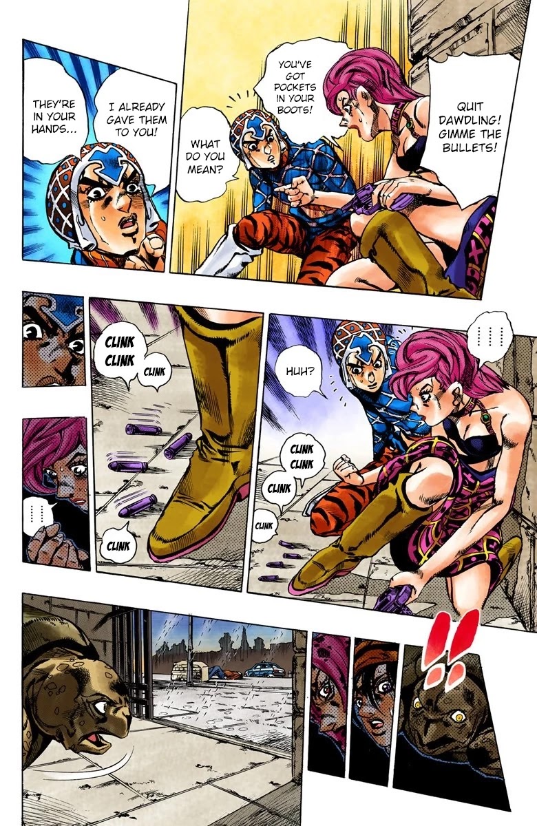 JoJo's Bizarre Adventure Part 5 - Vento Aureo (Official Colored) Chapter 137 page 8 - Chapter 137: The Requiem Plays Quietly Part 5