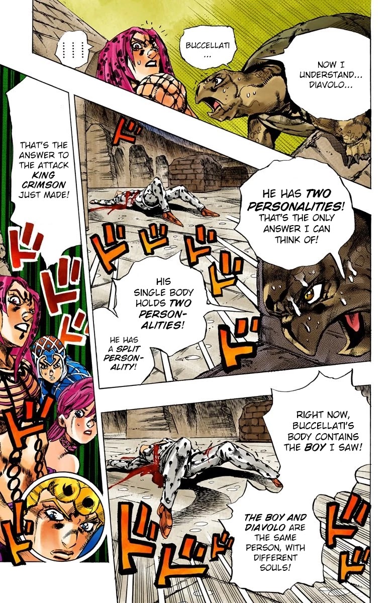 JoJo's Bizarre Adventure Part 5 - Vento Aureo (Official Colored) Chapter 138 page 10 - Chapter 138: The Requiem Plays Quietly Part 6