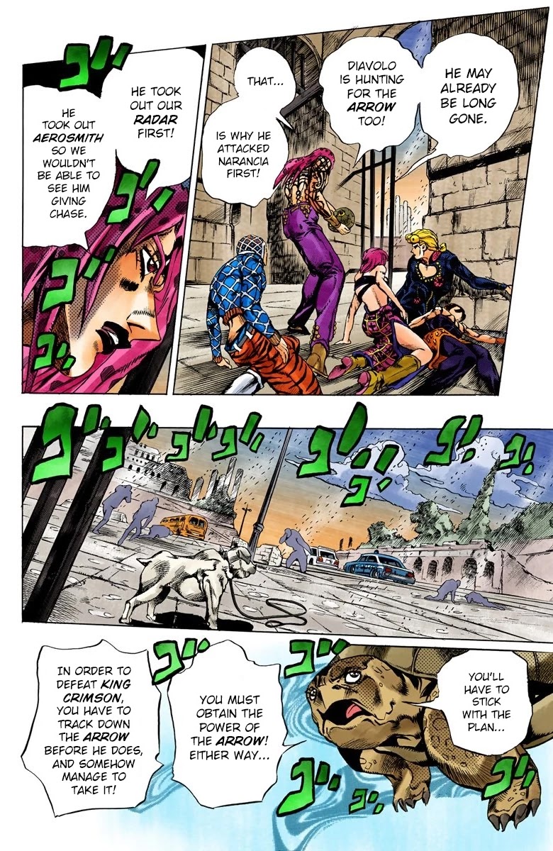 JoJo's Bizarre Adventure Part 5 - Vento Aureo (Official Colored) Chapter 138 page 13 - Chapter 138: The Requiem Plays Quietly Part 6