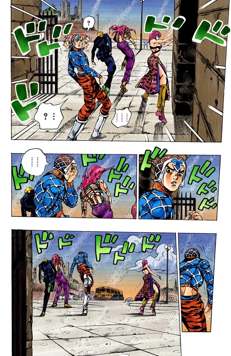 JoJo's Bizarre Adventure Part 5 - Vento Aureo (Official Colored) Chapter 138 page 17 - Chapter 138: The Requiem Plays Quietly Part 6