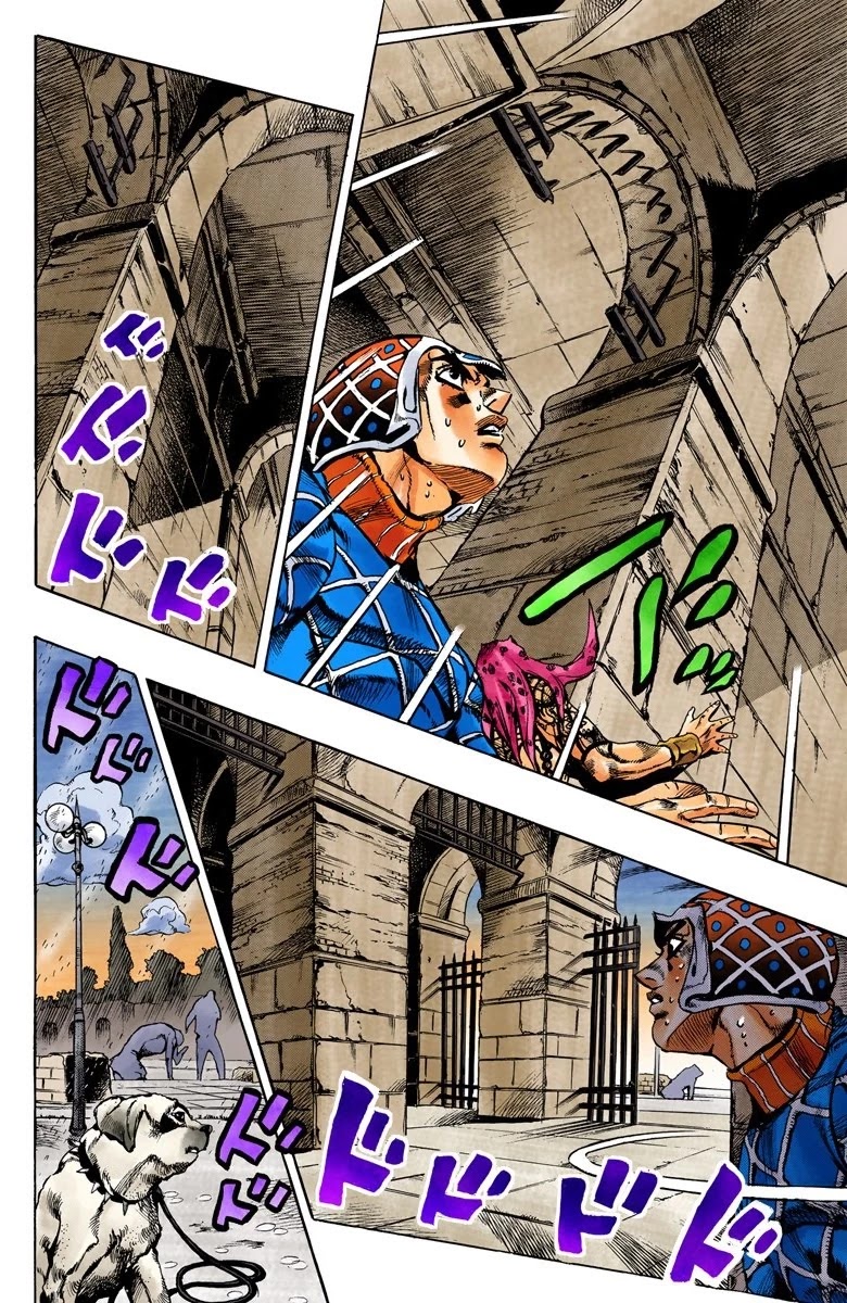 JoJo's Bizarre Adventure Part 5 - Vento Aureo (Official Colored) Chapter 138 page 3 - Chapter 138: The Requiem Plays Quietly Part 6