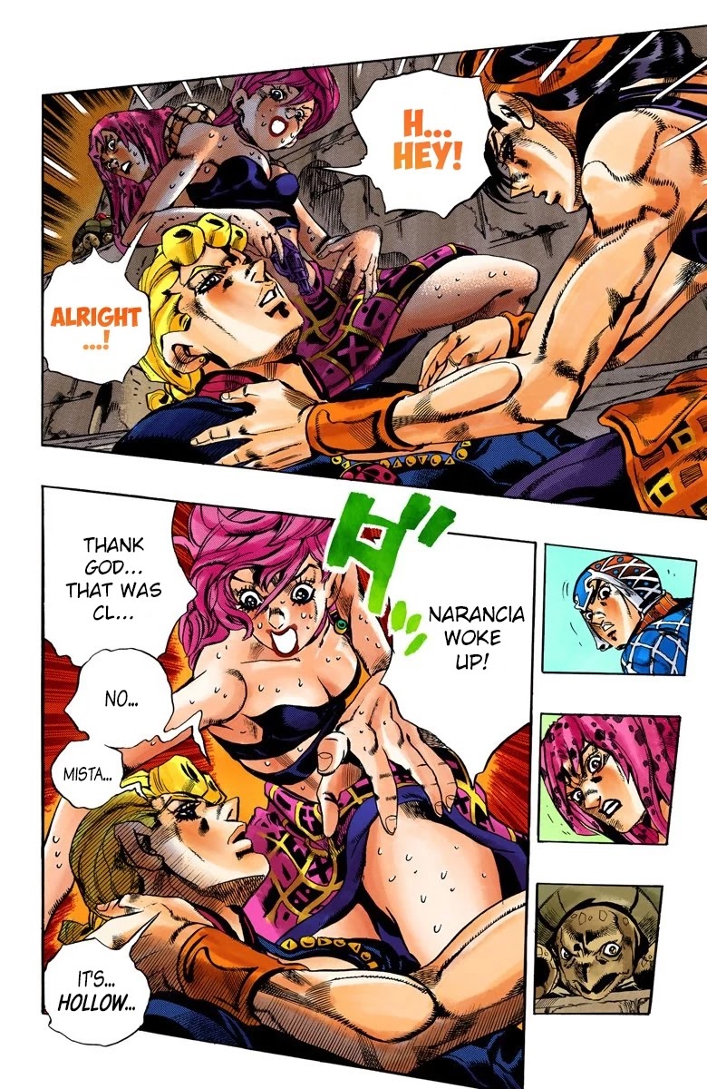 JoJo's Bizarre Adventure Part 5 - Vento Aureo (Official Colored) Chapter 138 page 5 - Chapter 138: The Requiem Plays Quietly Part 6