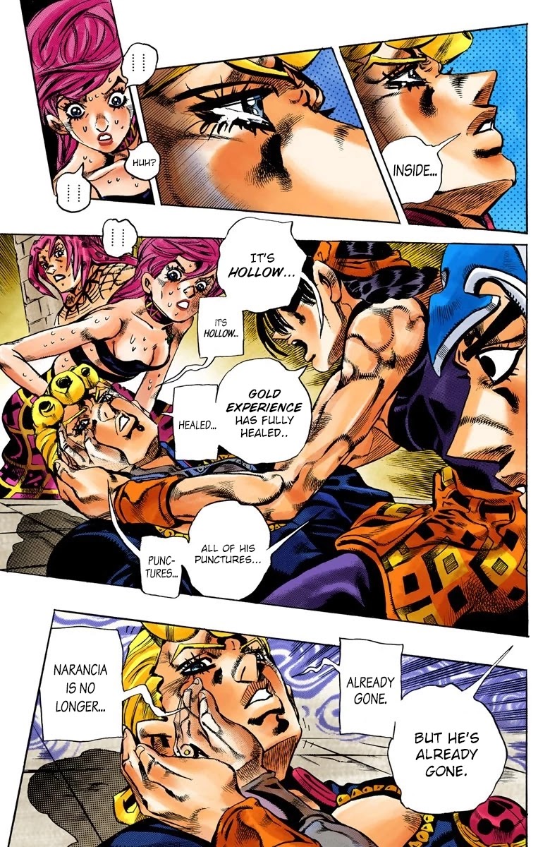 JoJo's Bizarre Adventure Part 5 - Vento Aureo (Official Colored) Chapter 138 page 6 - Chapter 138: The Requiem Plays Quietly Part 6