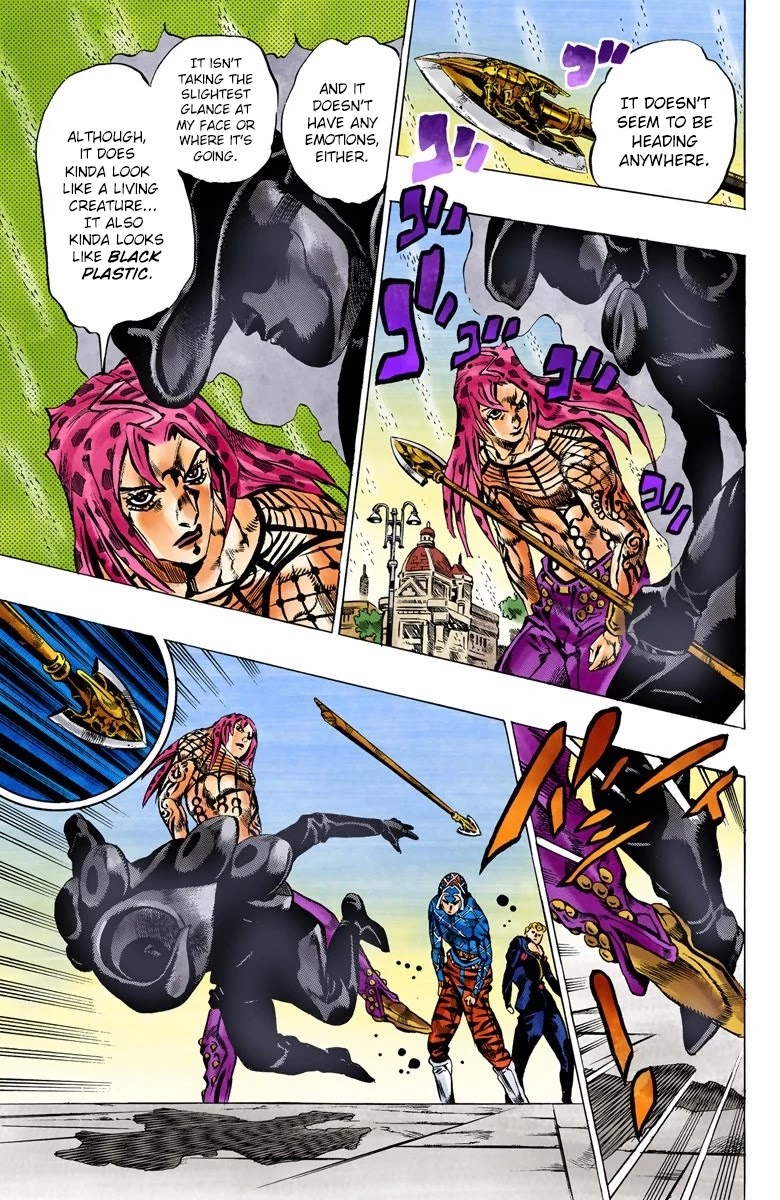 JoJo's Bizarre Adventure Part 5 - Vento Aureo (Official Colored) Chapter 139 page 10 - Chapter 139: The Requiem Plays Quietly Part 7