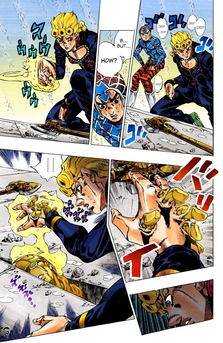 JoJo's Bizarre Adventure Part 5 - Vento Aureo (Official Colored) Chapter 139 page 12 - Chapter 139: The Requiem Plays Quietly Part 7