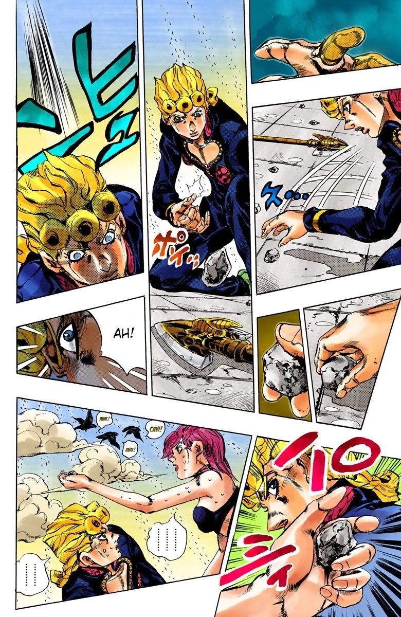 JoJo's Bizarre Adventure Part 5 - Vento Aureo (Official Colored) Chapter 139 page 13 - Chapter 139: The Requiem Plays Quietly Part 7