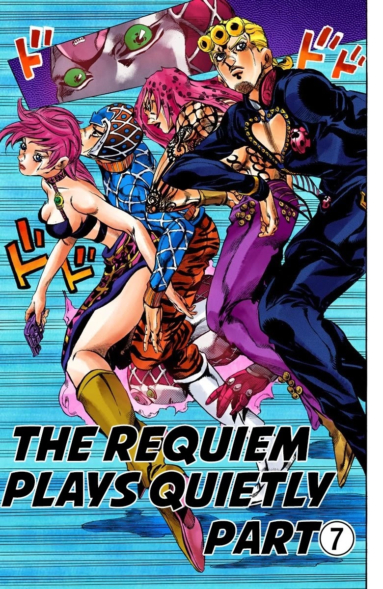 JoJo's Bizarre Adventure Part 5 - Vento Aureo (Official Colored) Chapter 139 page 2 - Chapter 139: The Requiem Plays Quietly Part 7