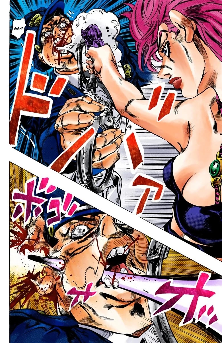 JoJo's Bizarre Adventure Part 5 - Vento Aureo (Official Colored) Chapter 139 page 7 - Chapter 139: The Requiem Plays Quietly Part 7