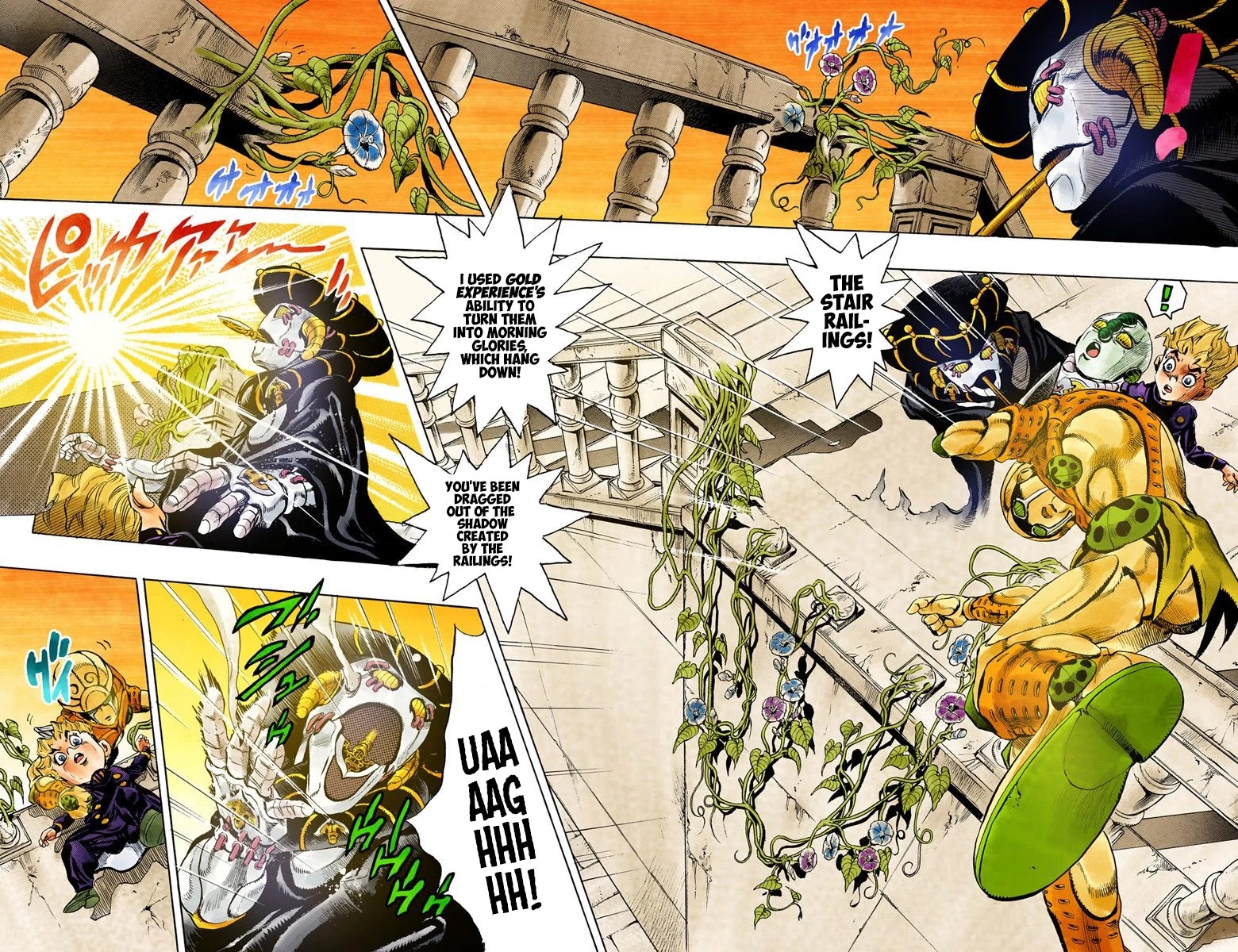 JoJo's Bizarre Adventure Part 5 - Vento Aureo (Official Colored) Chapter 14 page 10 - Chapter 14: Entering the Gang Part 4