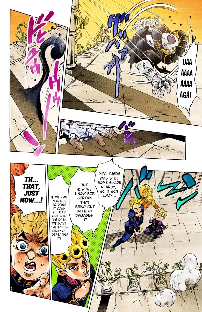 JoJo's Bizarre Adventure Part 5 - Vento Aureo (Official Colored) Chapter 14 page 11 - Chapter 14: Entering the Gang Part 4