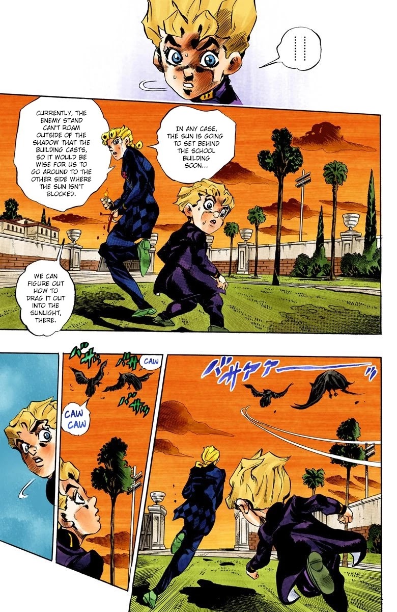 JoJo's Bizarre Adventure Part 5 - Vento Aureo (Official Colored) Chapter 14 page 16 - Chapter 14: Entering the Gang Part 4