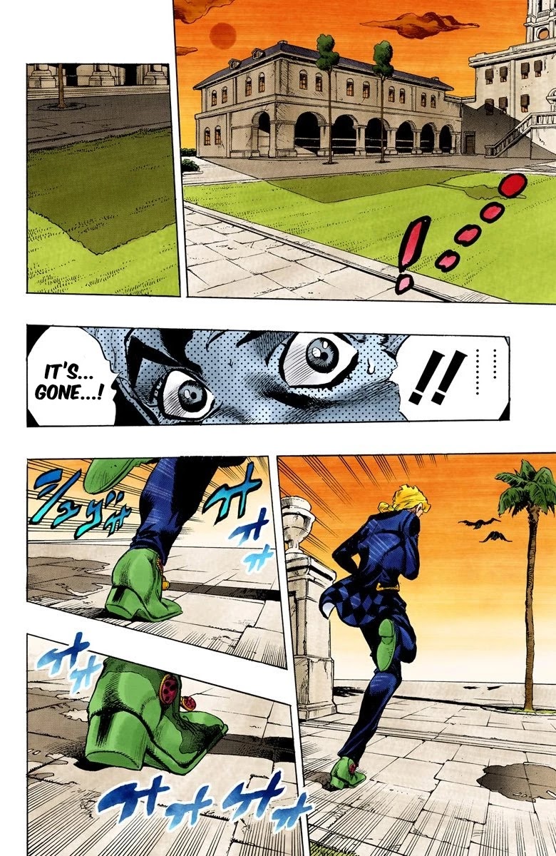 JoJo's Bizarre Adventure Part 5 - Vento Aureo (Official Colored) Chapter 14 page 17 - Chapter 14: Entering the Gang Part 4