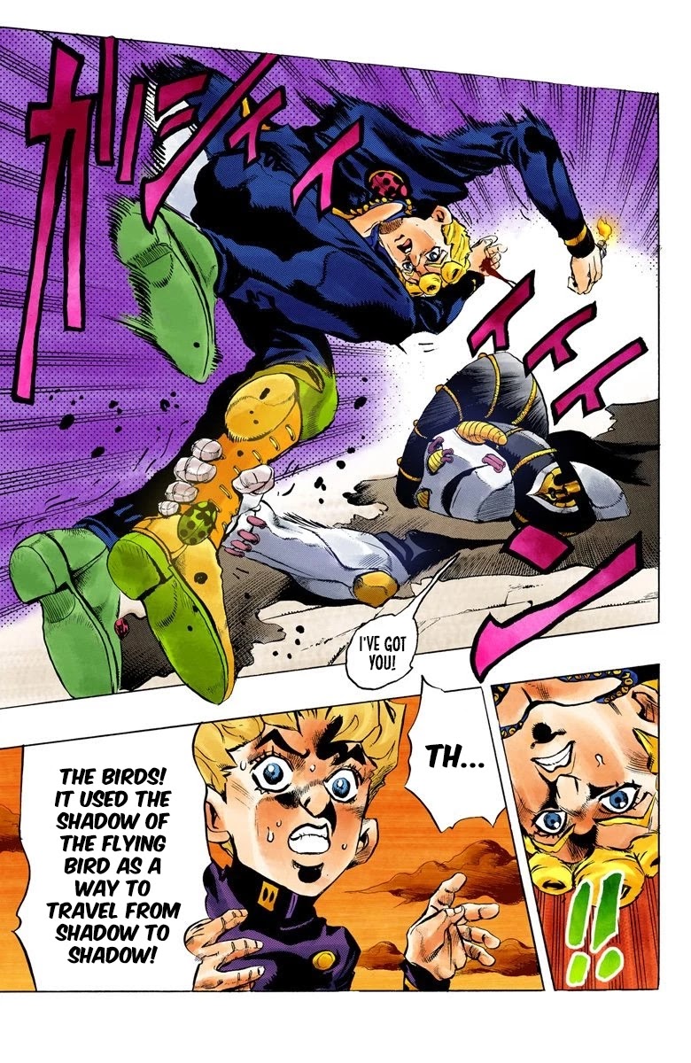 JoJo's Bizarre Adventure Part 5 - Vento Aureo (Official Colored) Chapter 14 page 18 - Chapter 14: Entering the Gang Part 4
