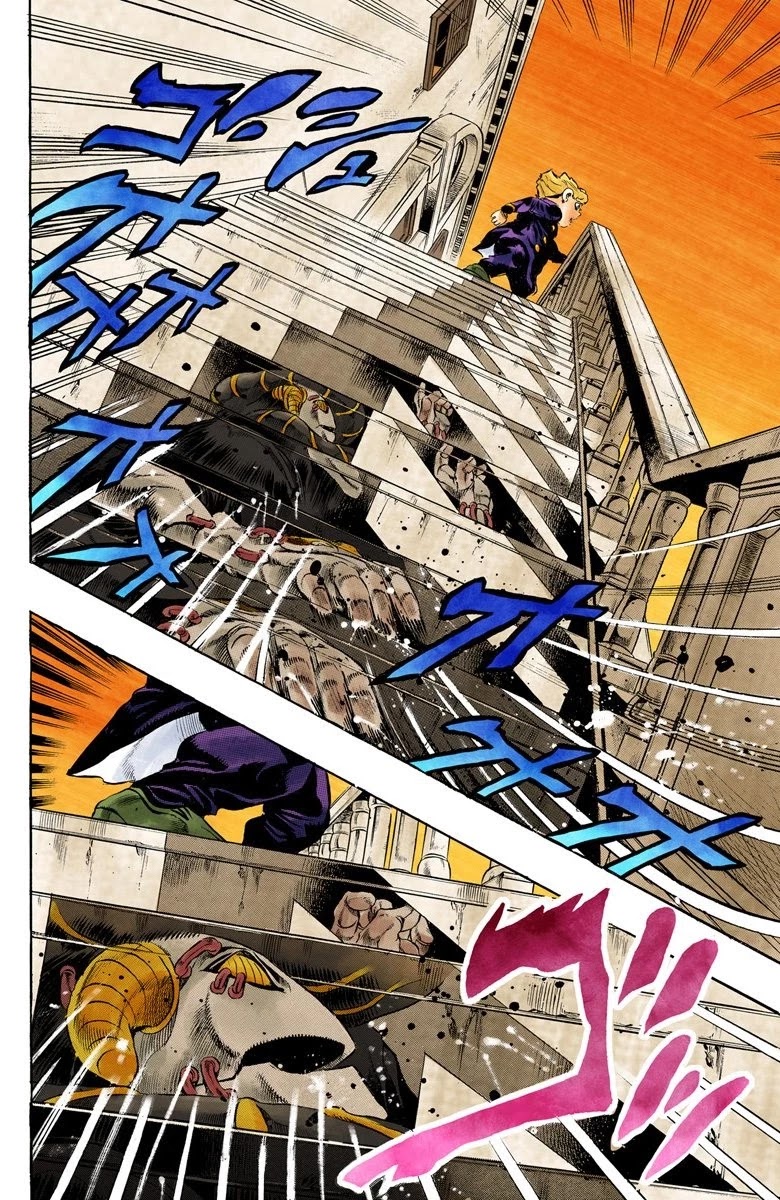 JoJo's Bizarre Adventure Part 5 - Vento Aureo (Official Colored) Chapter 14 page 6 - Chapter 14: Entering the Gang Part 4