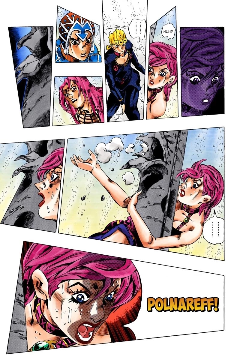 JoJo's Bizarre Adventure Part 5 - Vento Aureo (Official Colored) Chapter 140 page 11 - Chapter 140: The Requiem Plays Quietly Part 8