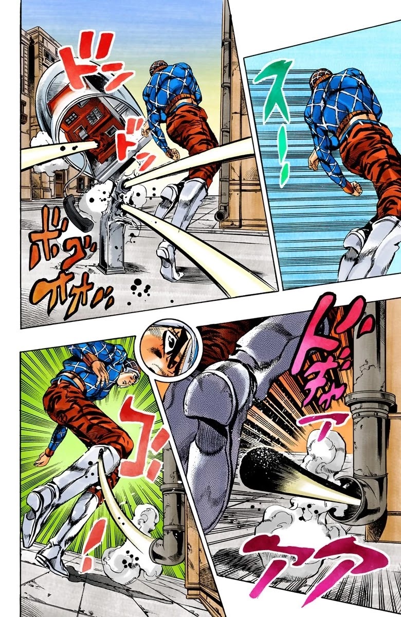 JoJo's Bizarre Adventure Part 5 - Vento Aureo (Official Colored) Chapter 143 page 10 - Chapter 143: Diavolo Emerges Part 3